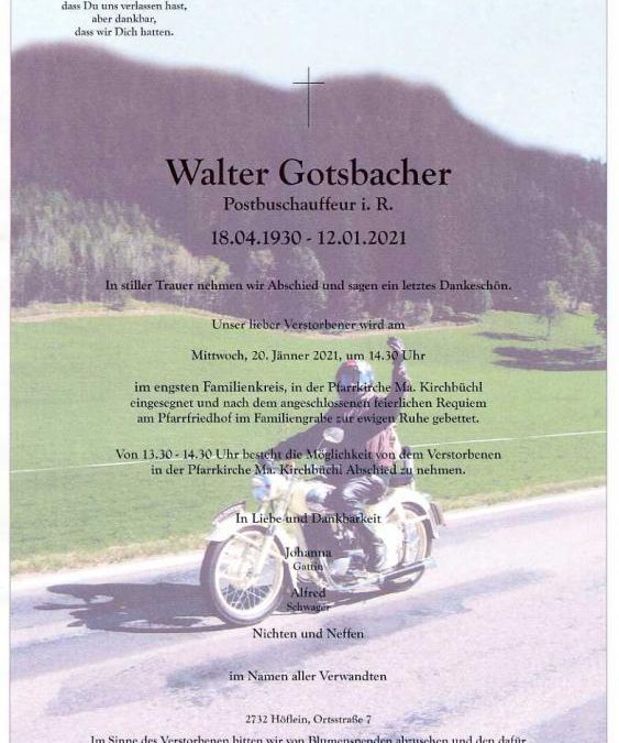 Gotsbacher Walter