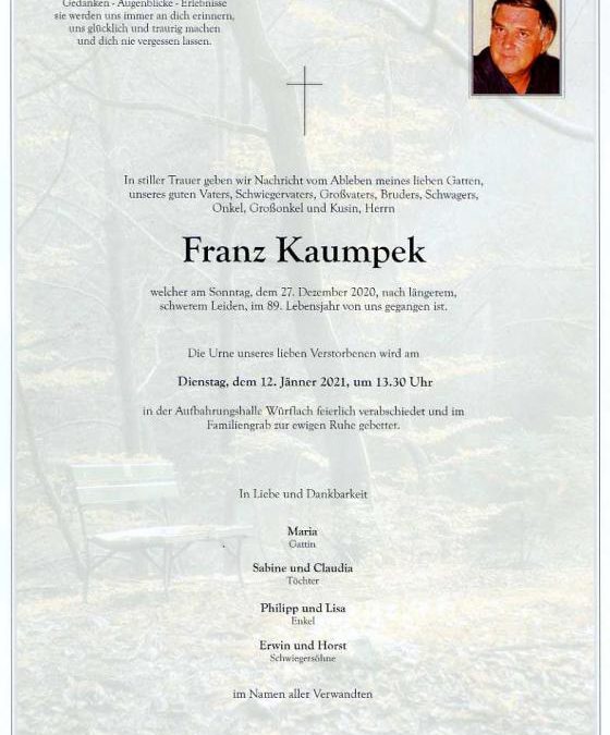 Kaumpek Franz