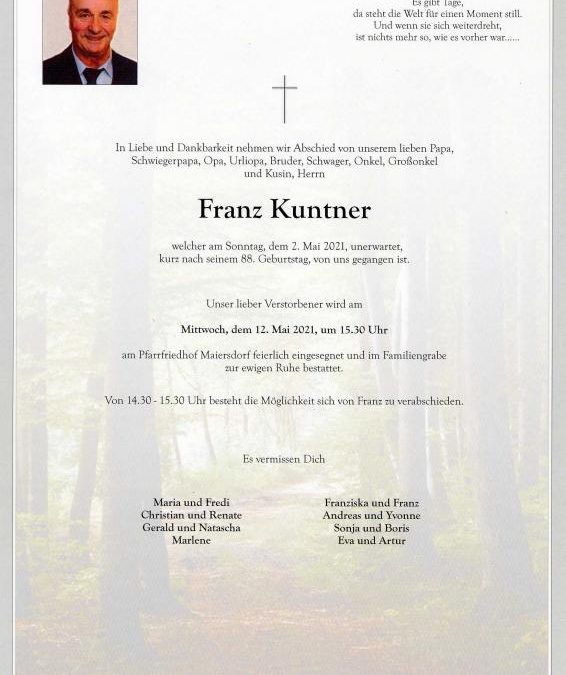 Kuntner Franz