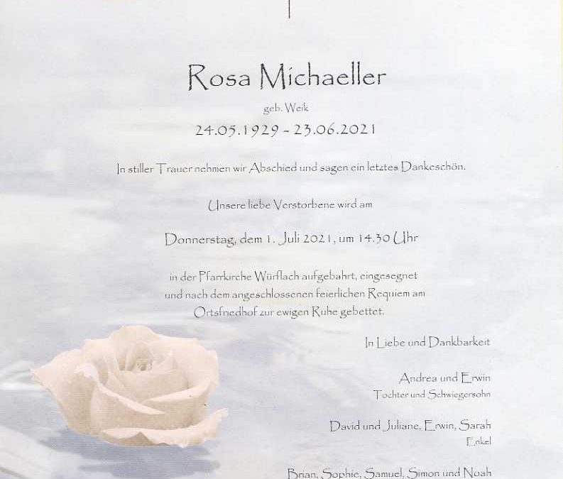 Michaeller Rosa