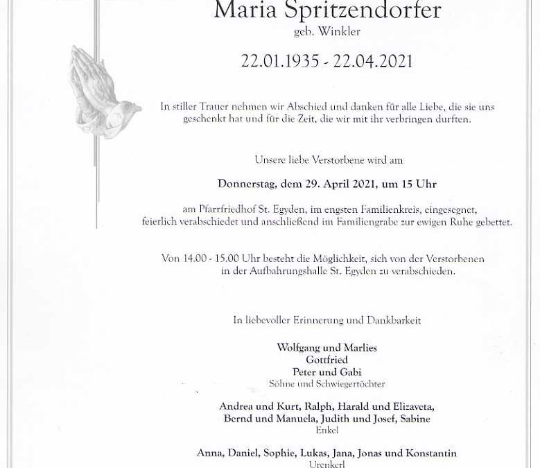 Spritzendorfer Maria