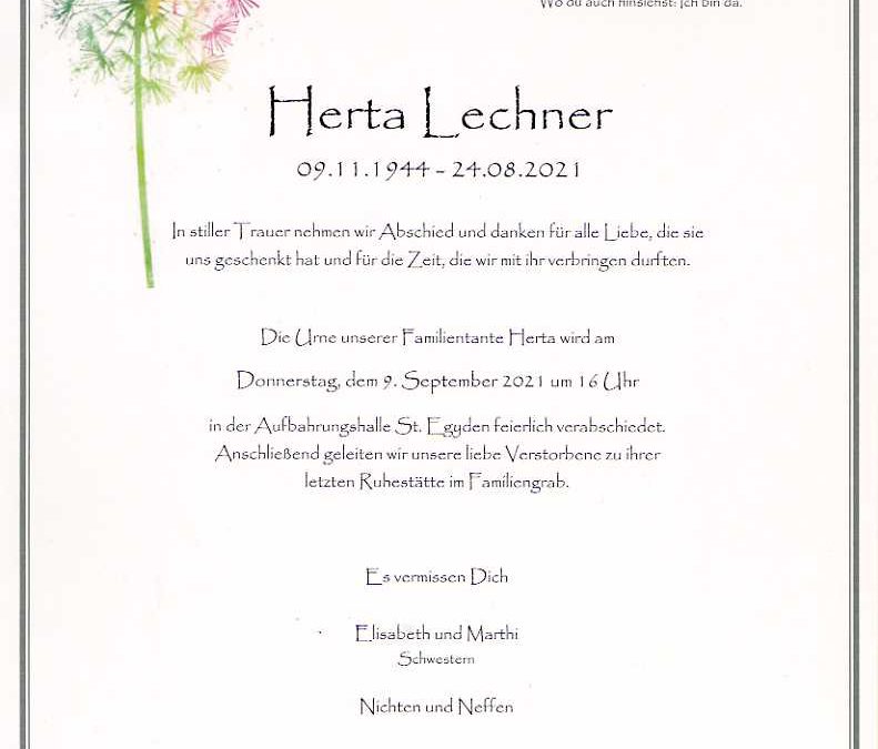 Lechner Herta