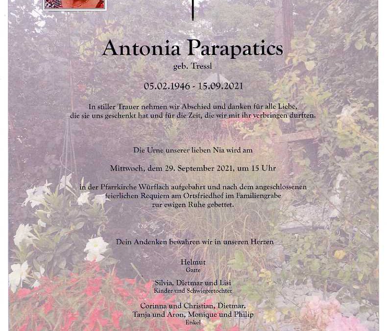 Parapatics Antonia