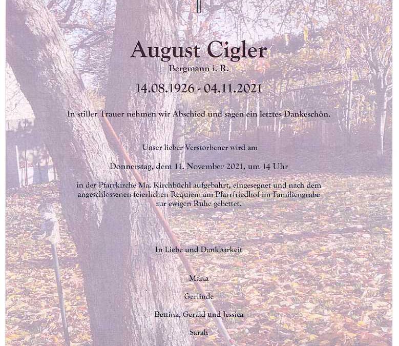 Cigler August