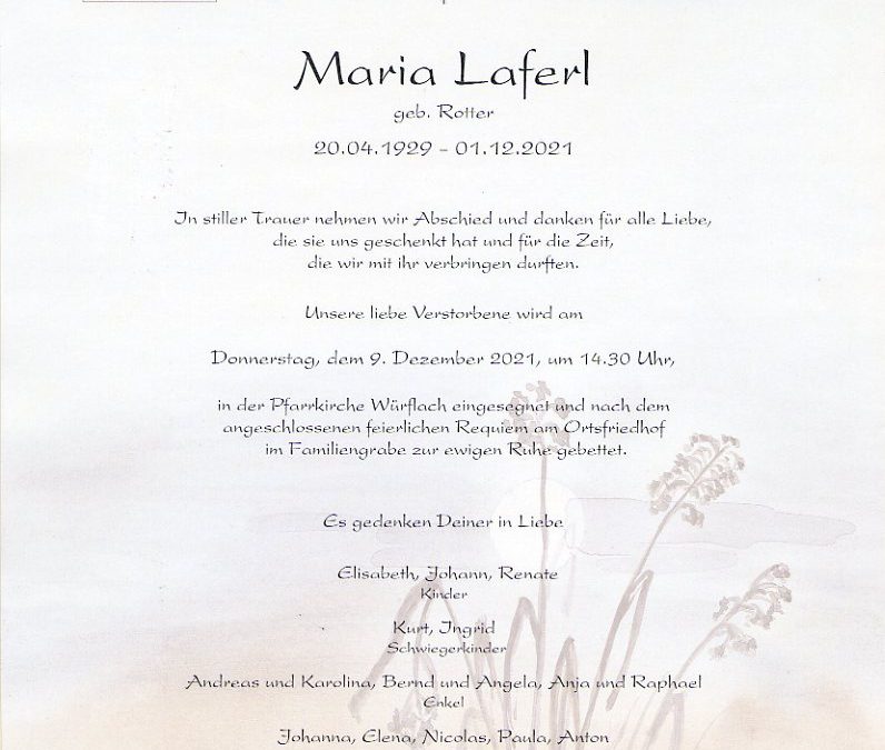 Laferl Maria