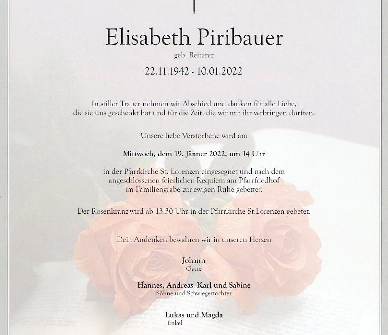 Piribauer Elisabeth