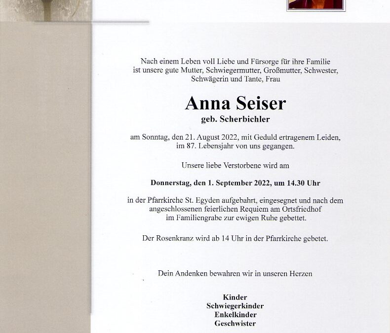 Anna Seiser