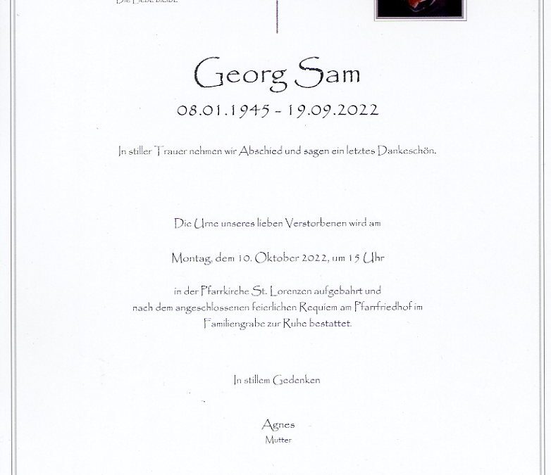 Georg Sam