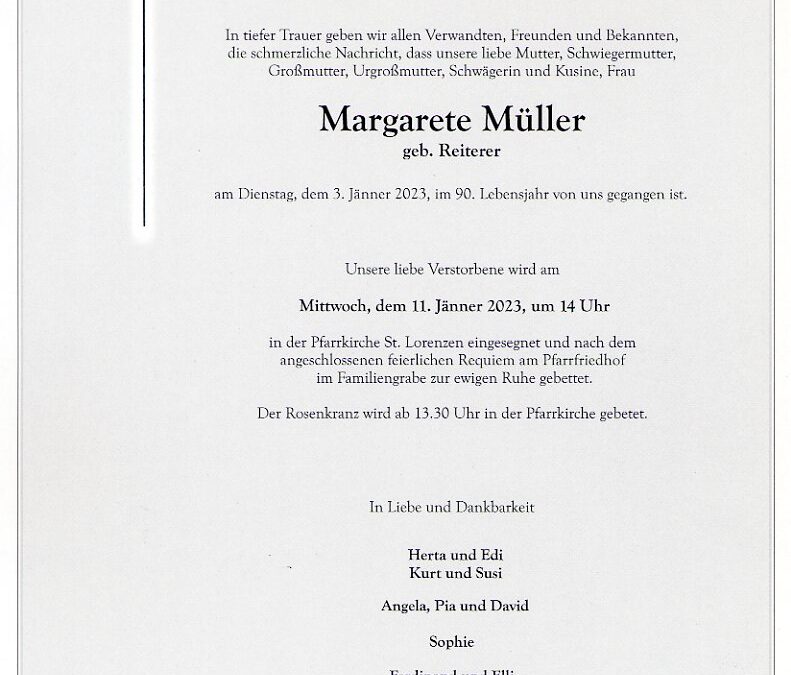 Margarete Müller