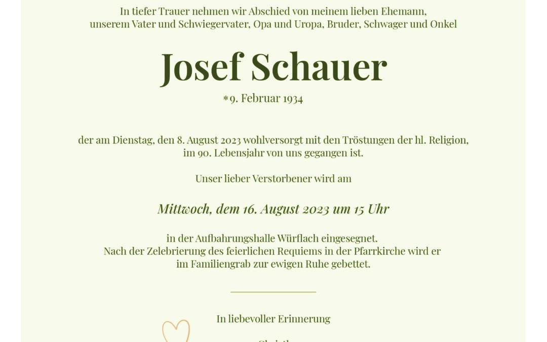 Josef Schauer