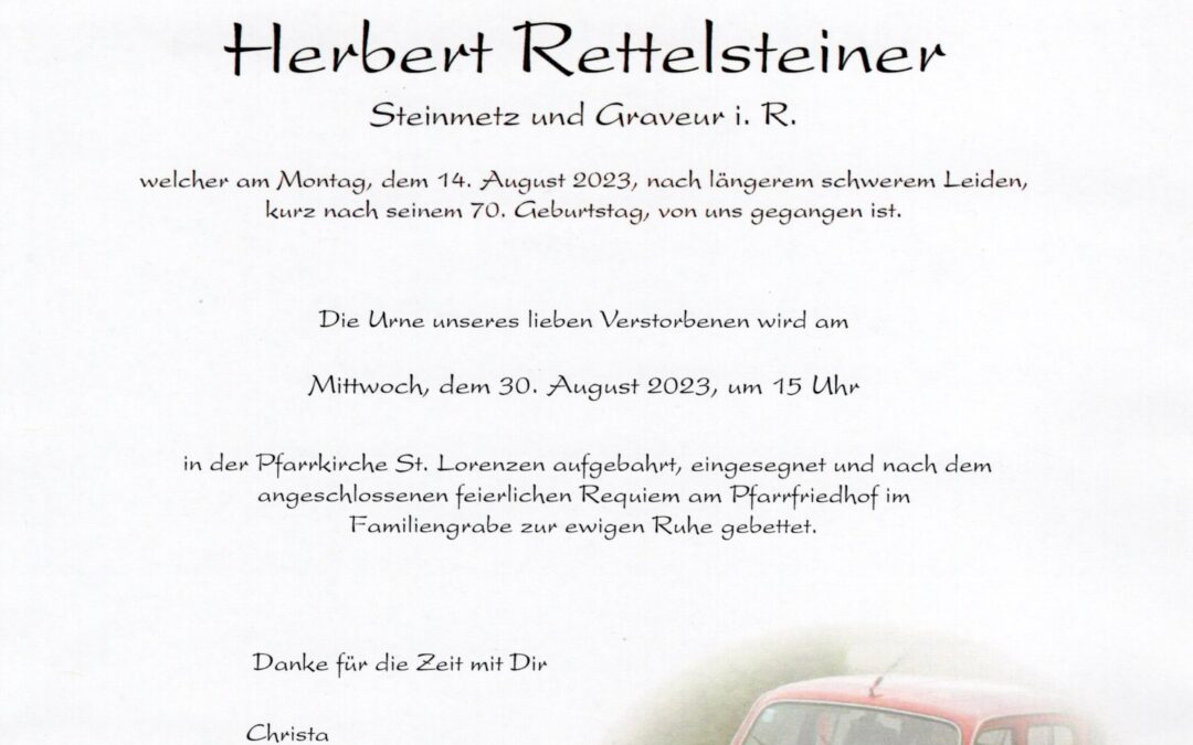 Herbert Rettelsteiner