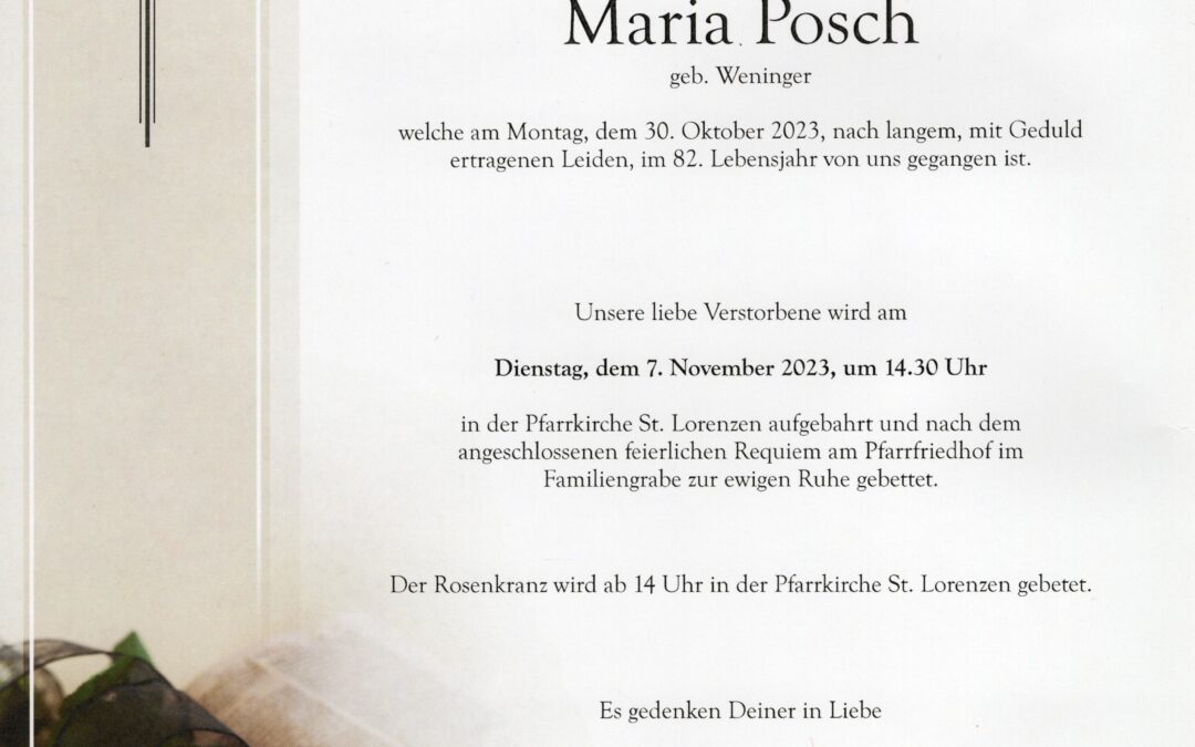 Maria Posch