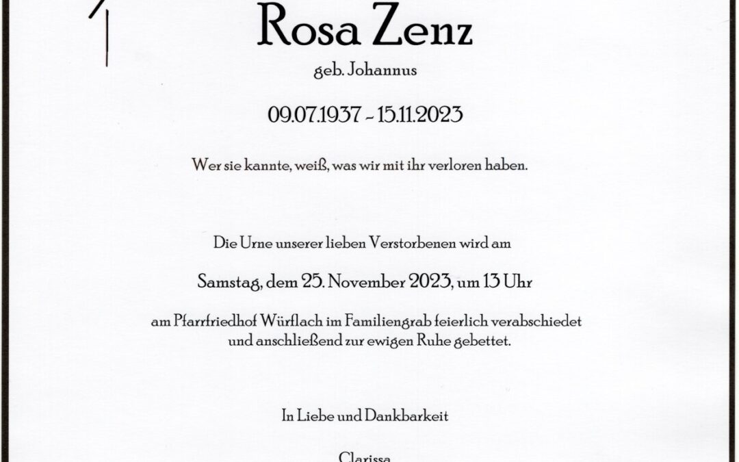 Rosa Zenz