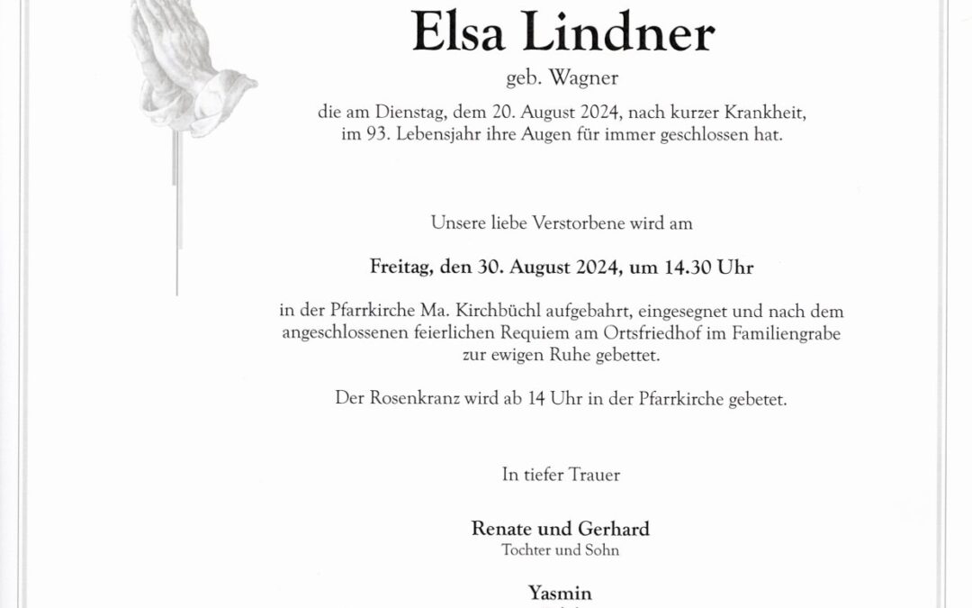 Elsa Lindner